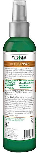 Vet's Best Topical and Indoor Flea and Tick Spray for Dogs