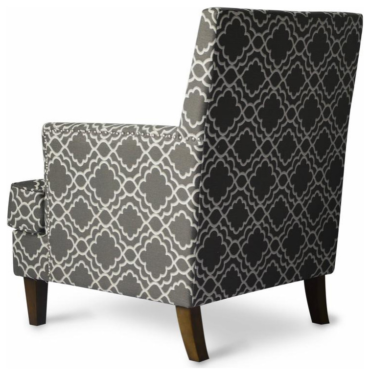 AUBREY CH GRANITE  Accent Chair   Mediterranean   Armchairs And Accent Chairs   by Kolibri Decor  Houzz