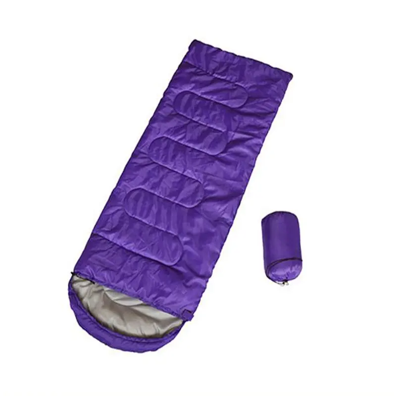 Outdoor Cold Weather Keep Warm Adult Envelope Sleeping Bag For Camping Hiking