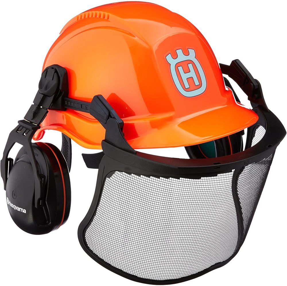 Head Protection Pro Forrest Hi-Viz Orang Helmet System ;