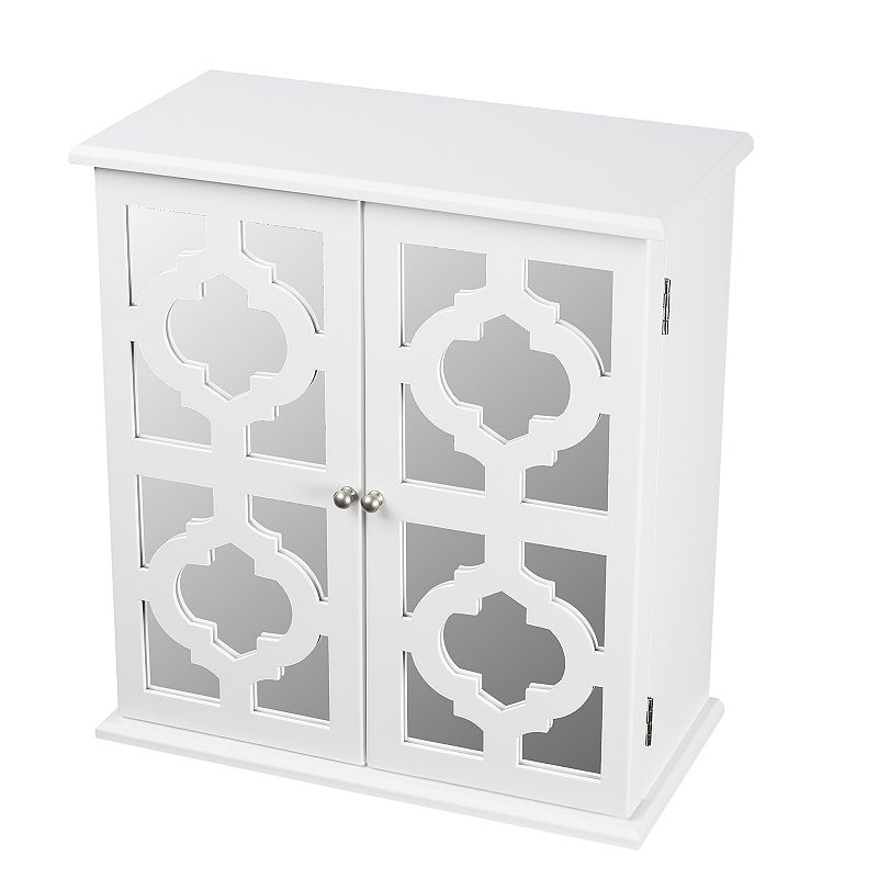 Modern Mirrored Door Jewelry Box