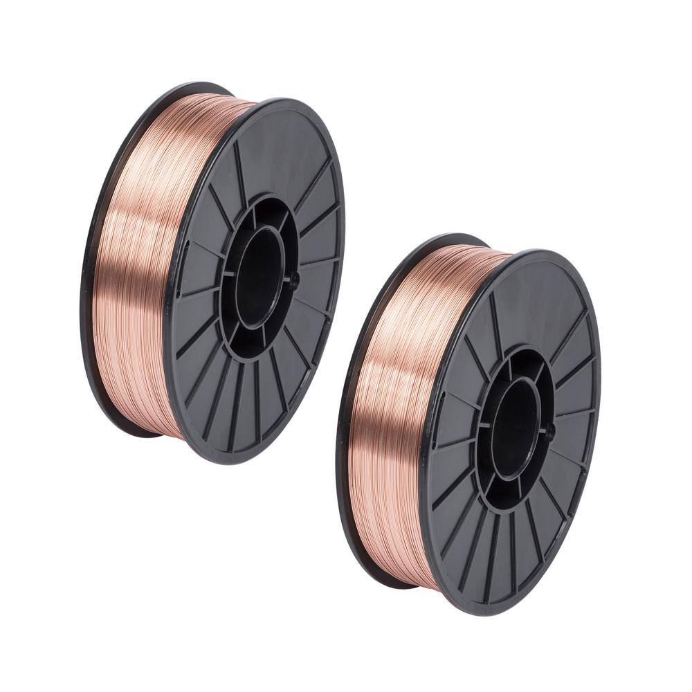 Lincoln Electric 0.035 in. SuperArc L-56 ER70S-6 MIG Welding Wire for Mild Steel (Two 12.5 lbs. Spools) K5365-27