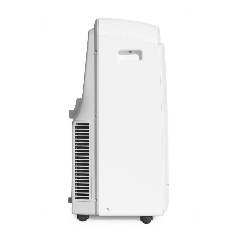 SPT 12000 BTU 8000 (DOE) BTU Portable Air Conditioner with Dehumidifier with Remote in WhiteSilver WA-S8001E