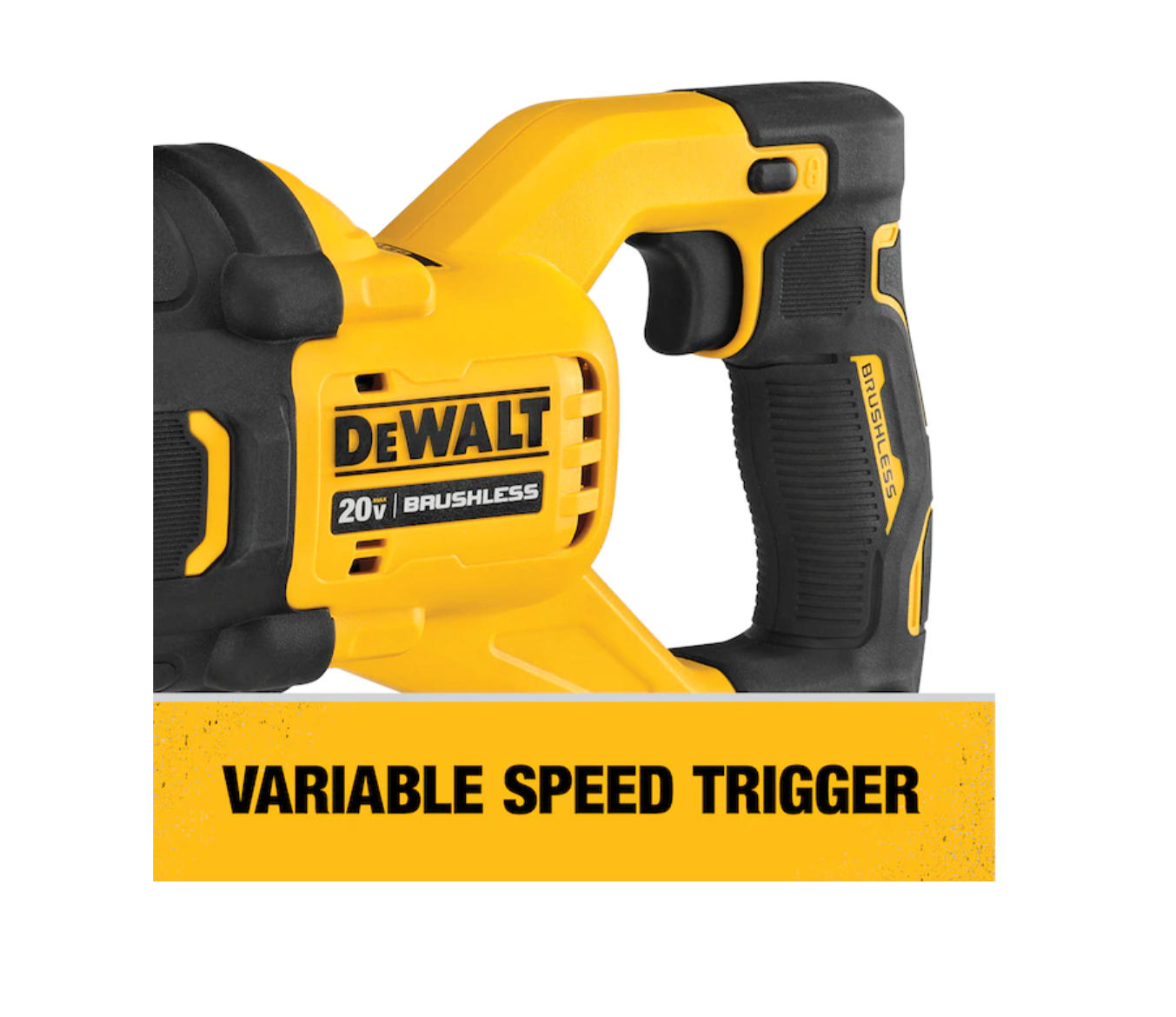 DEWALT DCS368B XR POWER DETECT 20-volt Max Variable Speed Brushless Cordless Reciprocating Saw (Tool Only)