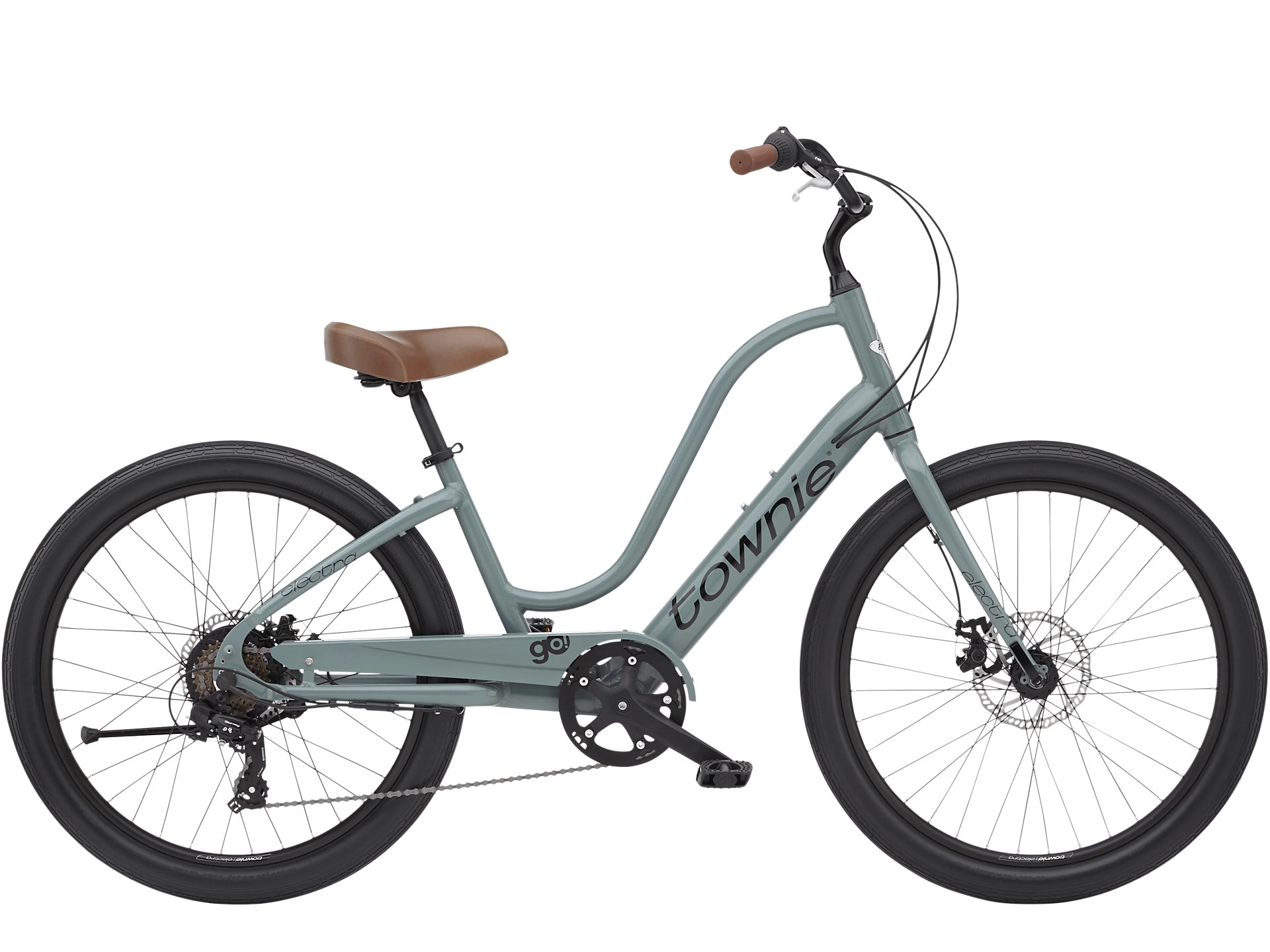 Electra Townie Go! 7D Step-Thru Bike - Lunar Gray - 2024