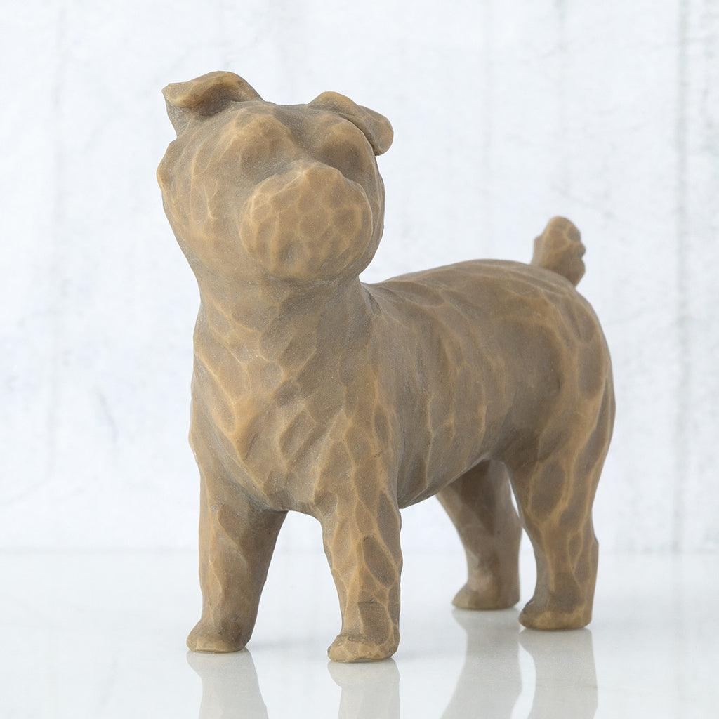 Willow Tree  Love My Dog (Small, Standing Up) Figurine