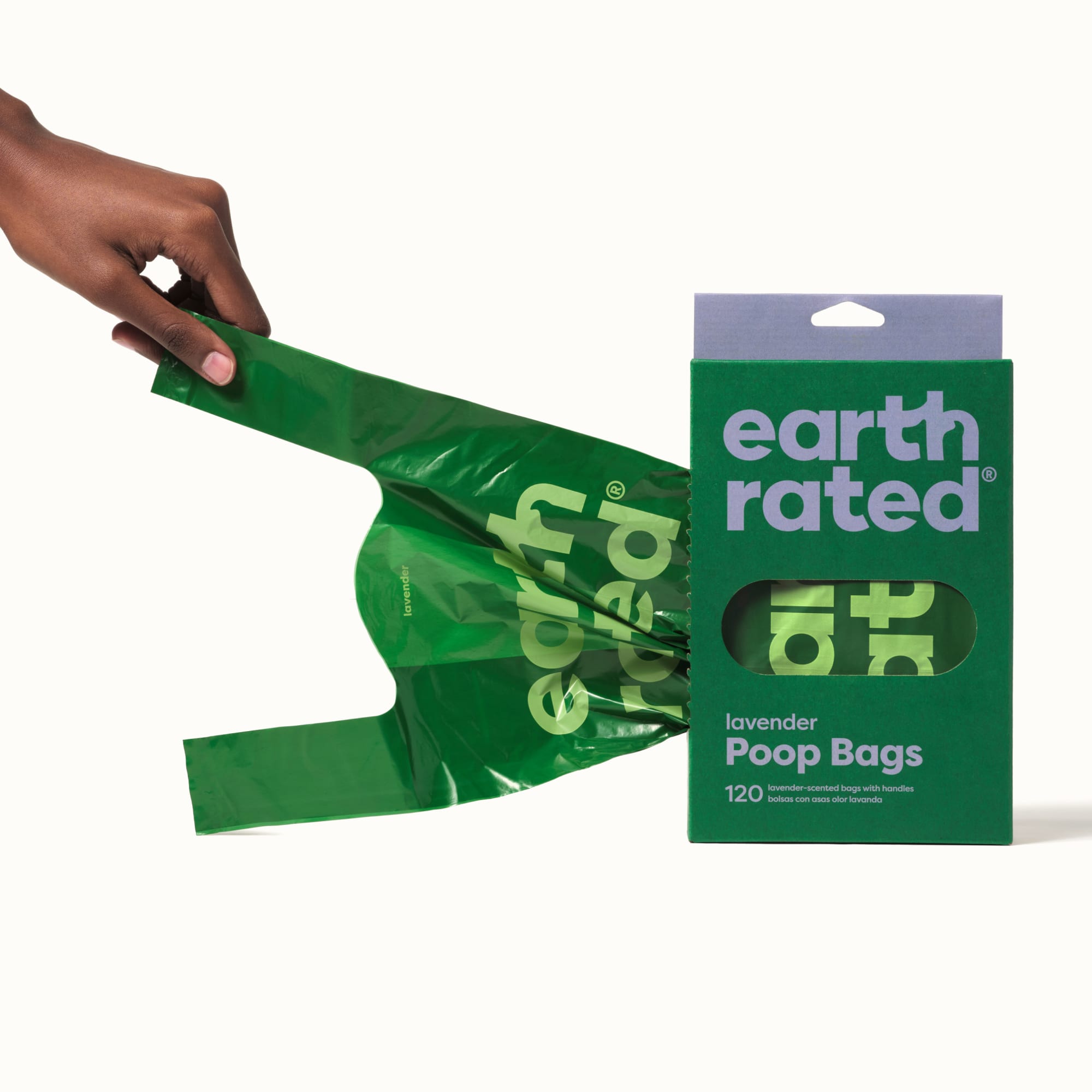 Earth Rated Dog Poop Bags Handle-Tie Scented Bags， 720 Count