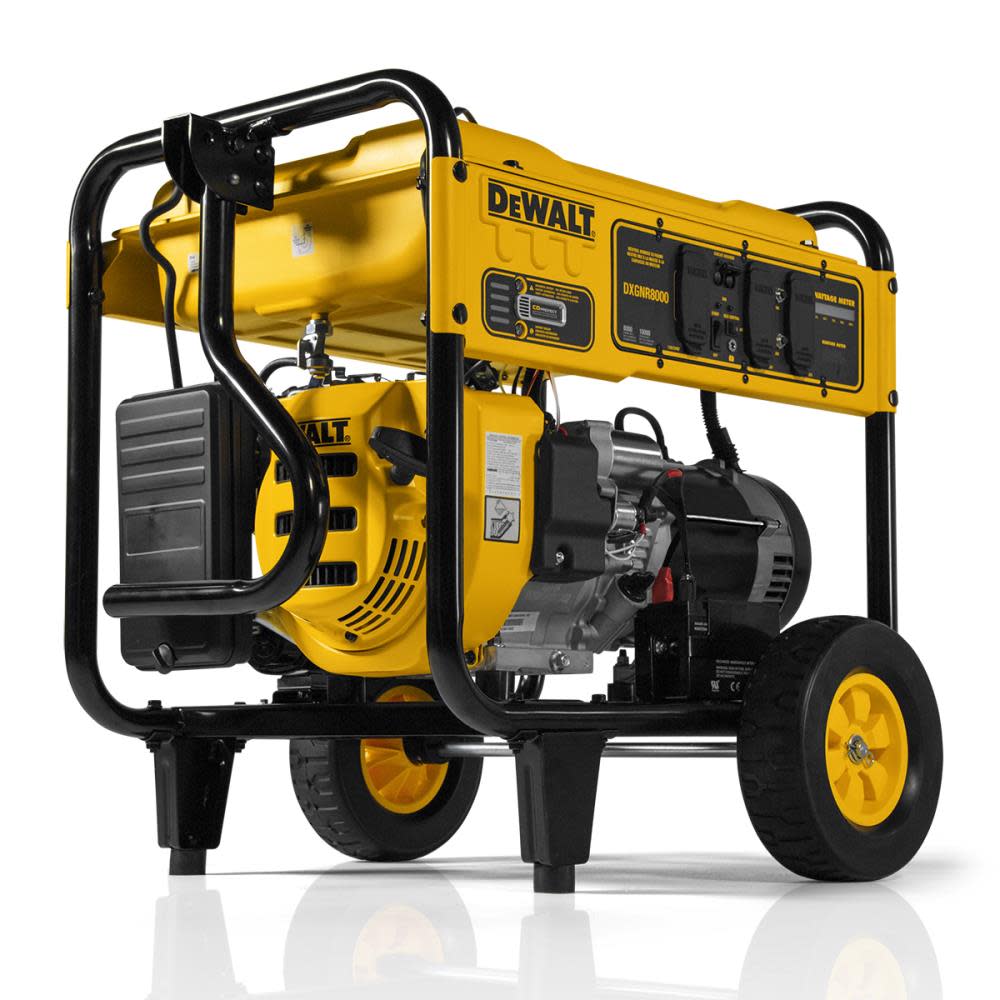 DEWALT 8000 Watt Portable Gas Generator - DXGNR8000 PMC168000 from DEWALT