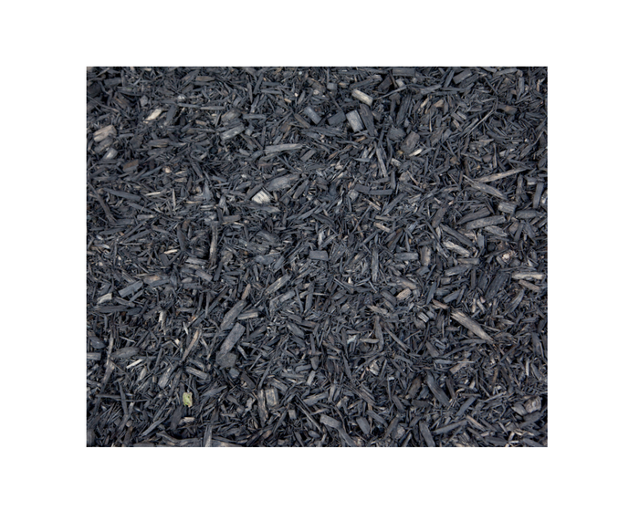 Black Colored Mulch， 2 Cubic Feet