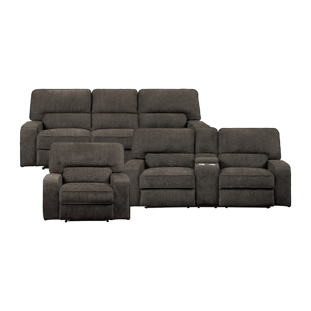 Eymard 3 Piece Reclining Living Room Set