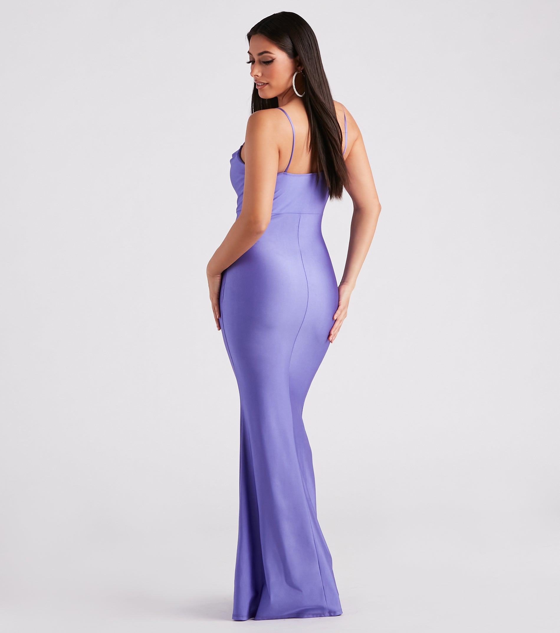 Anika Formal Satin Mermaid Dress