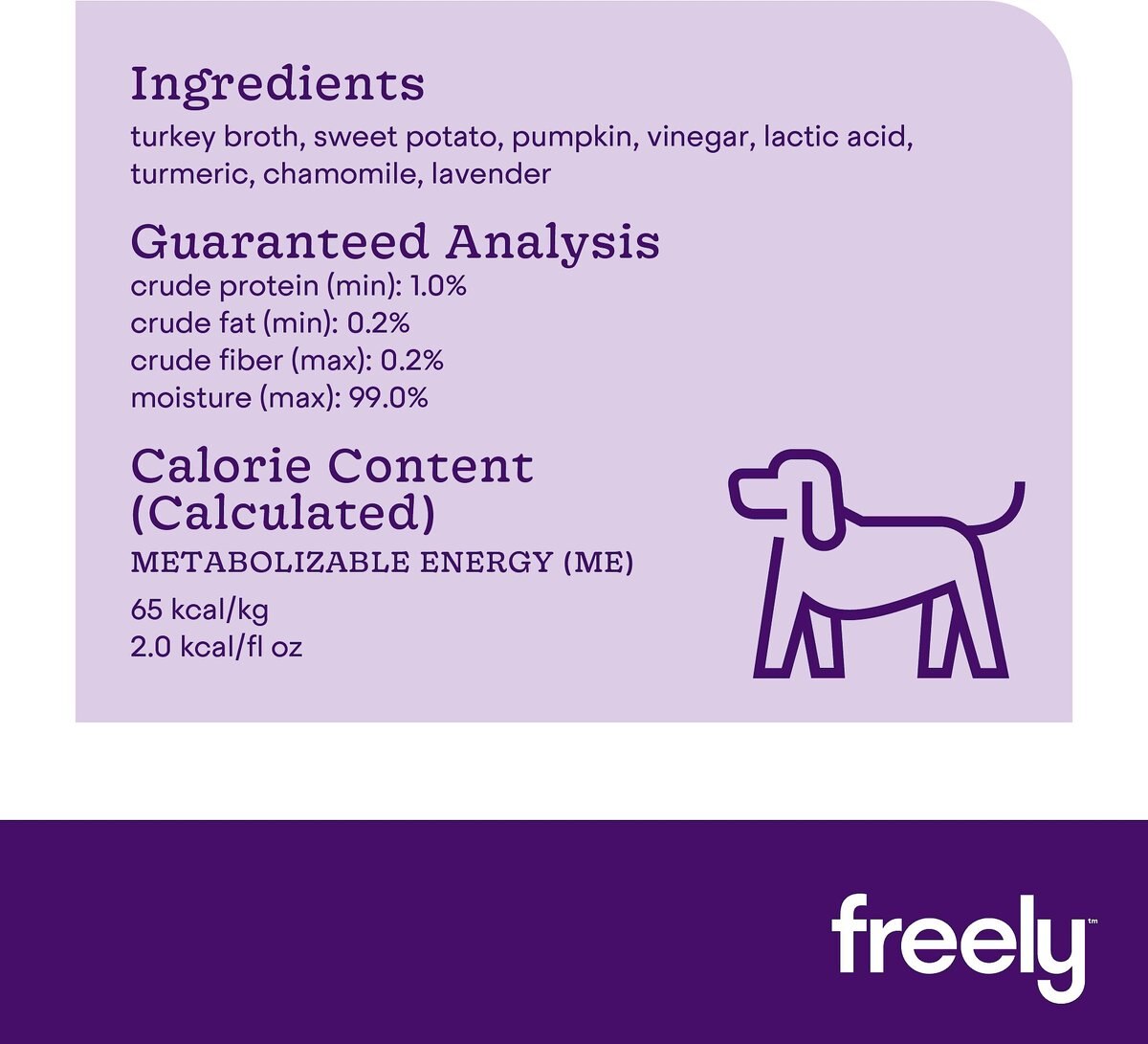 Freely Beneficial Broth Tranquility Blend Dry Dog Food Topper