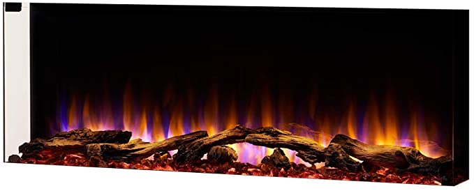 SimpliFire 43-In Scion Trinity Linear Electric Fireplace - SF-SCT43-BK