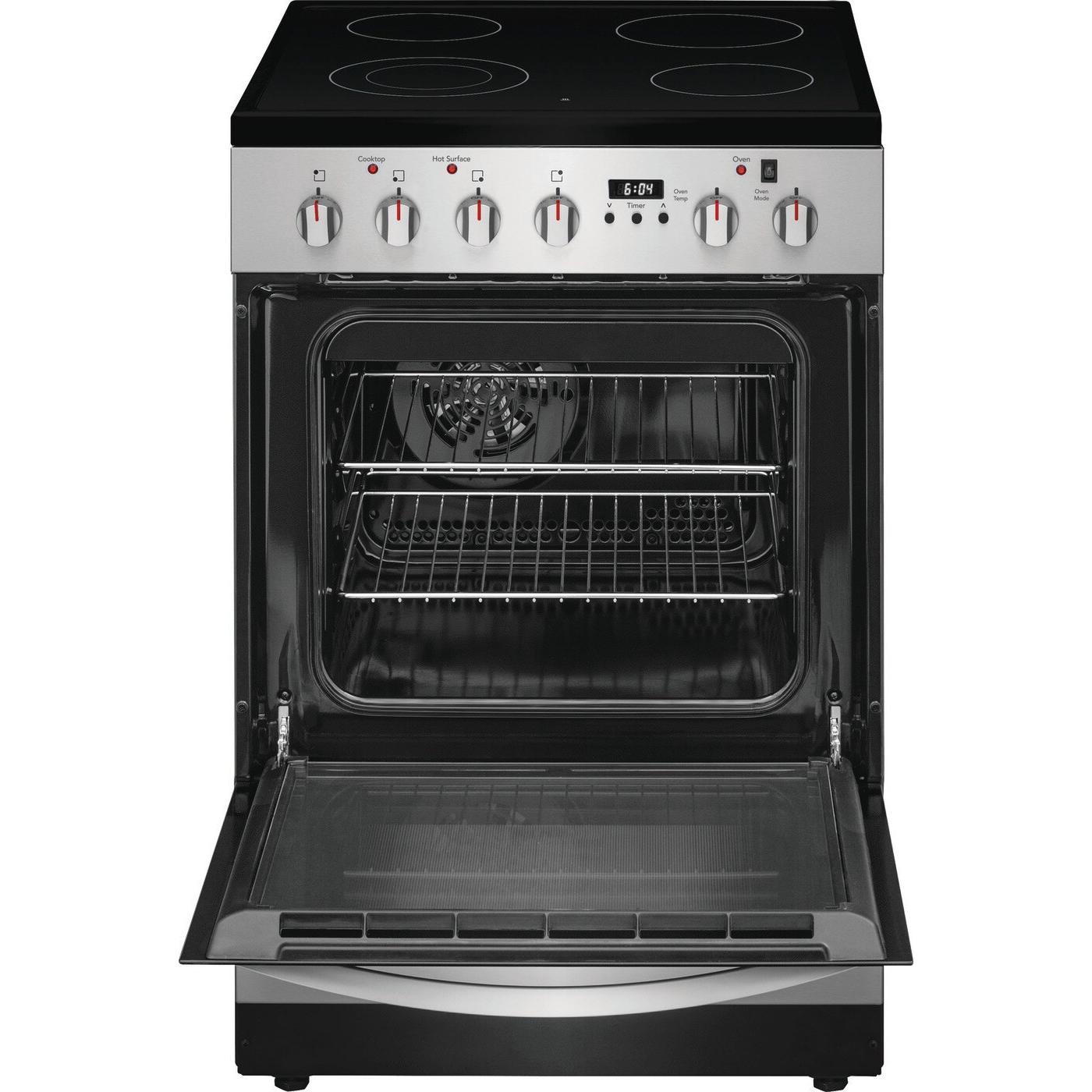 Frigidaire 24-inch Freestanding Electric Range FCFE242CAS