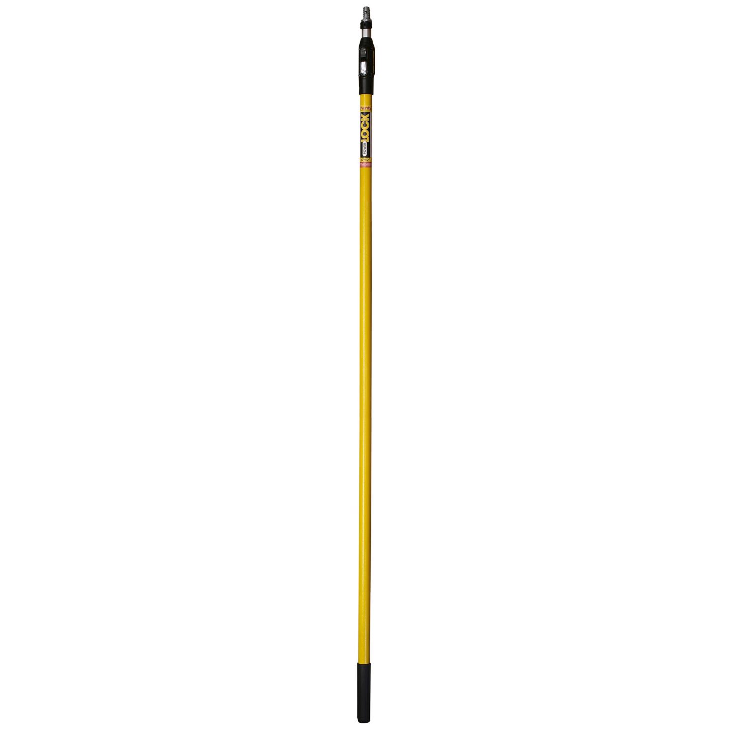 Purdy POWER LOCK Telescoping 6-12 ft. L X 1 in. D Fiberglass Extension Pole