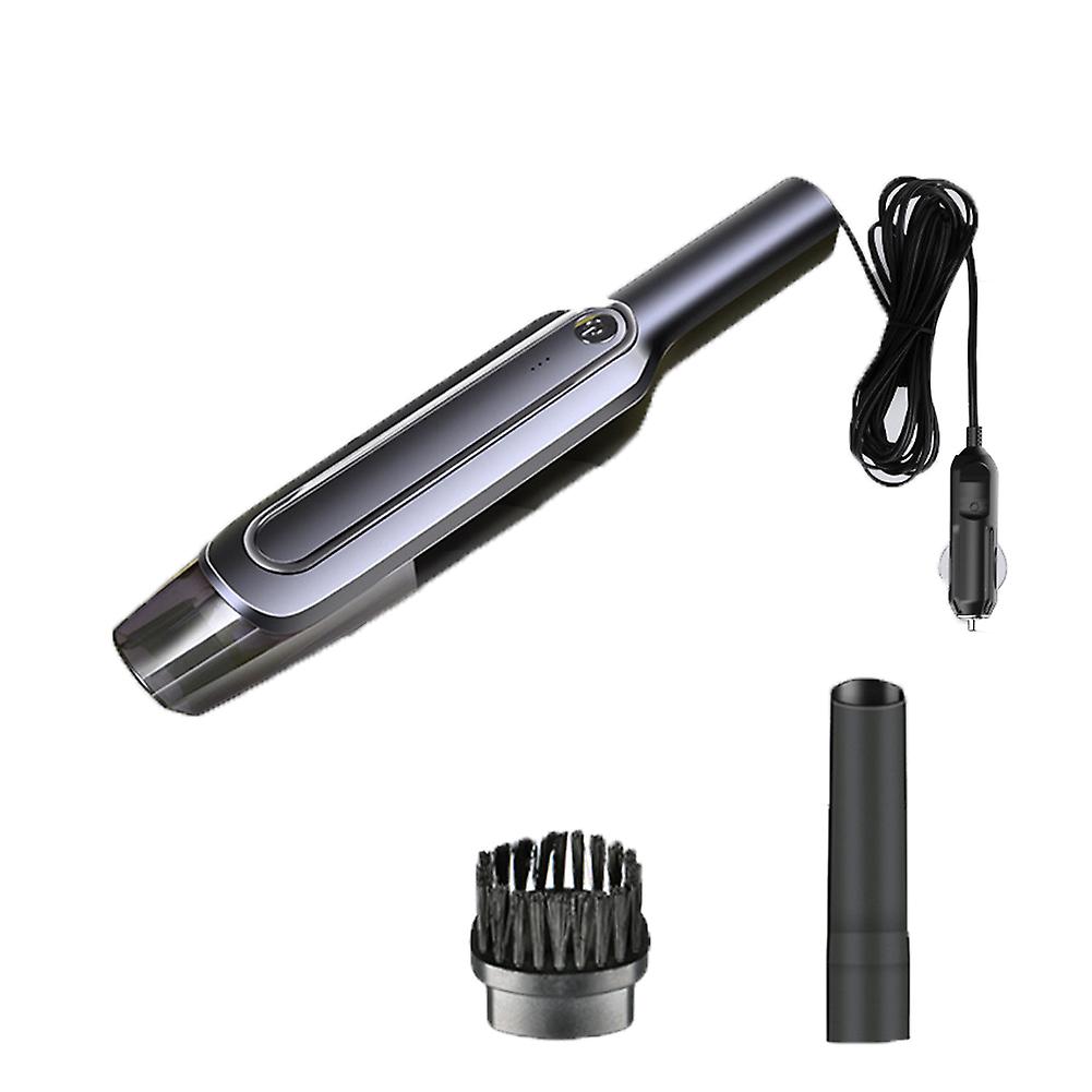 Car Handheld Portable Vacuum Cleaner 6000pa High Power Low Noise A Variety Of Tips Lithium Battery High-speed Large Motor Home Car Dual-use For Foot P