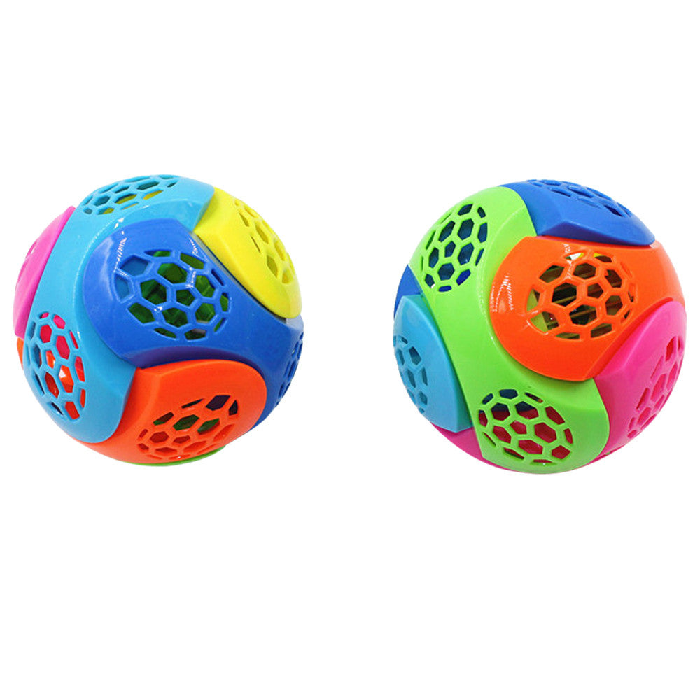 Education Fashion Music New Light-Up Ball Flash Kid Creative Puzzle Electric Bouncing Toy Pool Toys For Toddlers 1-3 Other Multicolor