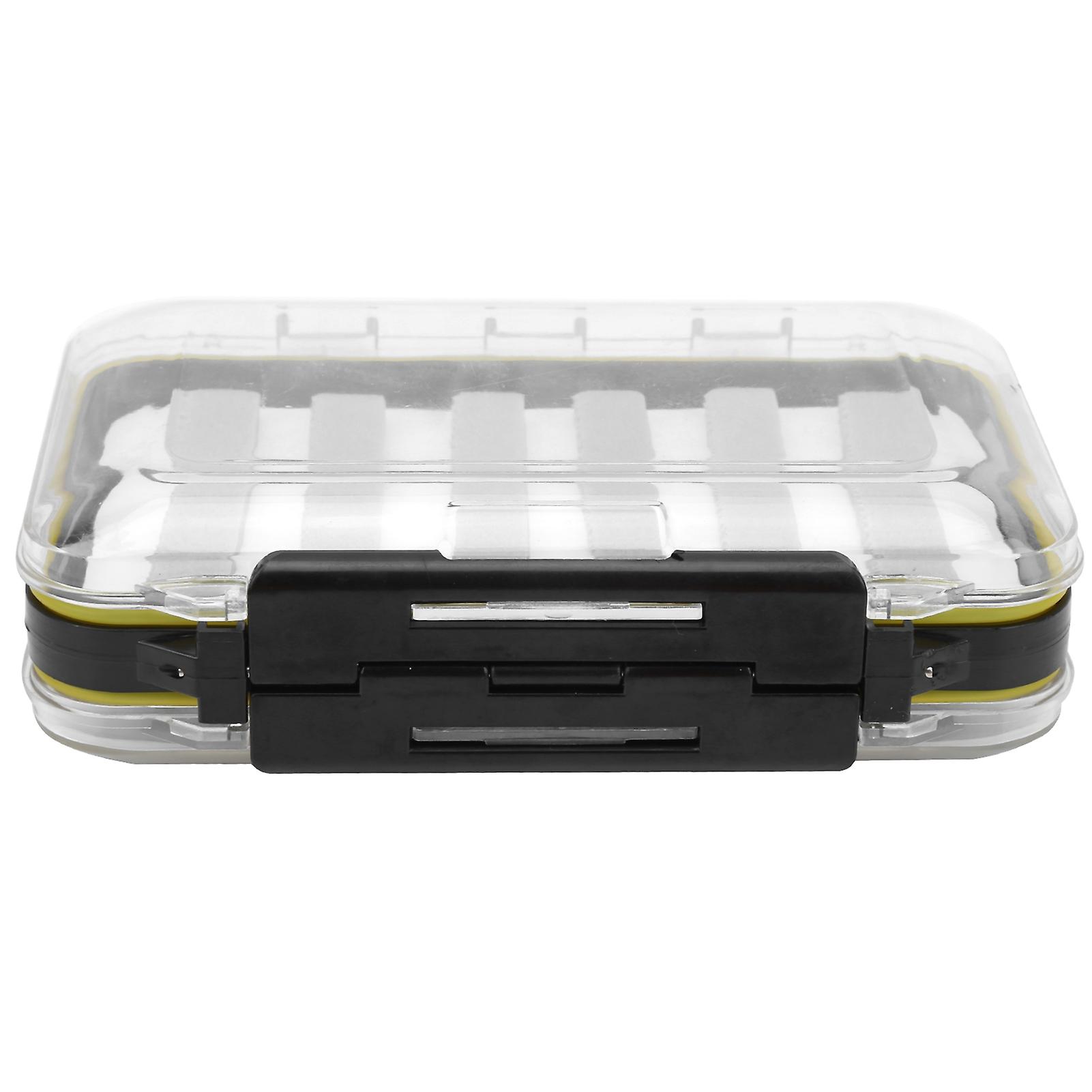 Fly Fishing Box Abs Twosided Transparent Lures Storage Case Fishing Gear Accessories