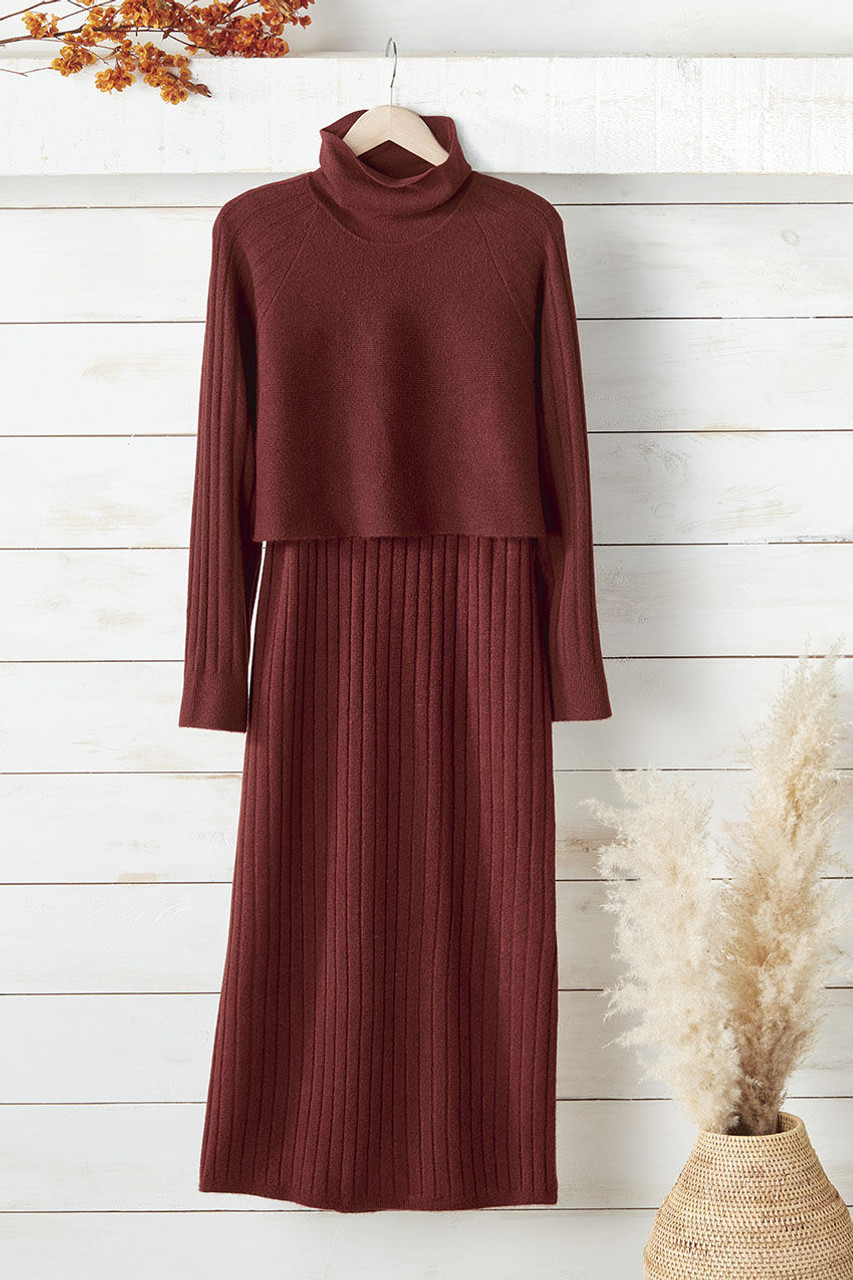 Popover Sweater Dress