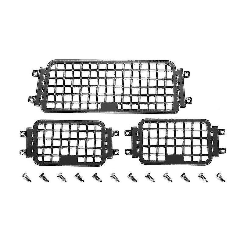 Rear Side Metal Stereoscopic Window Mesh Protective Net Compatible With Axial