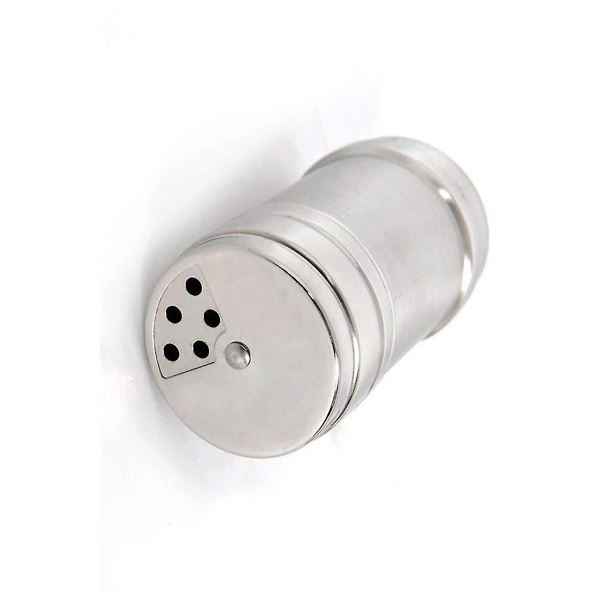 Stainless Steel Dredge Salt/sugar / Spice/pepper Shaker Seasoning Cans With Rotating Cover