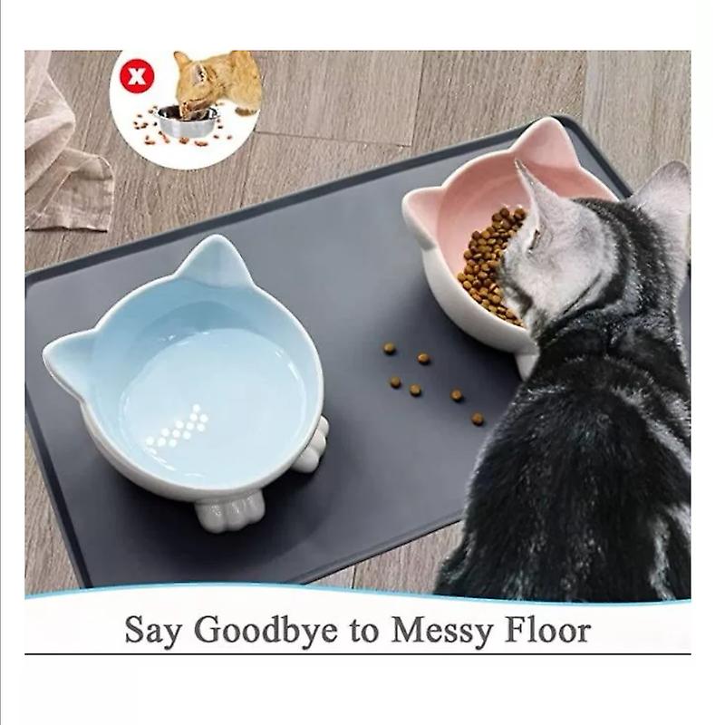 Waterproof Silicone Pet Feeding Mat For Dogs And Cats