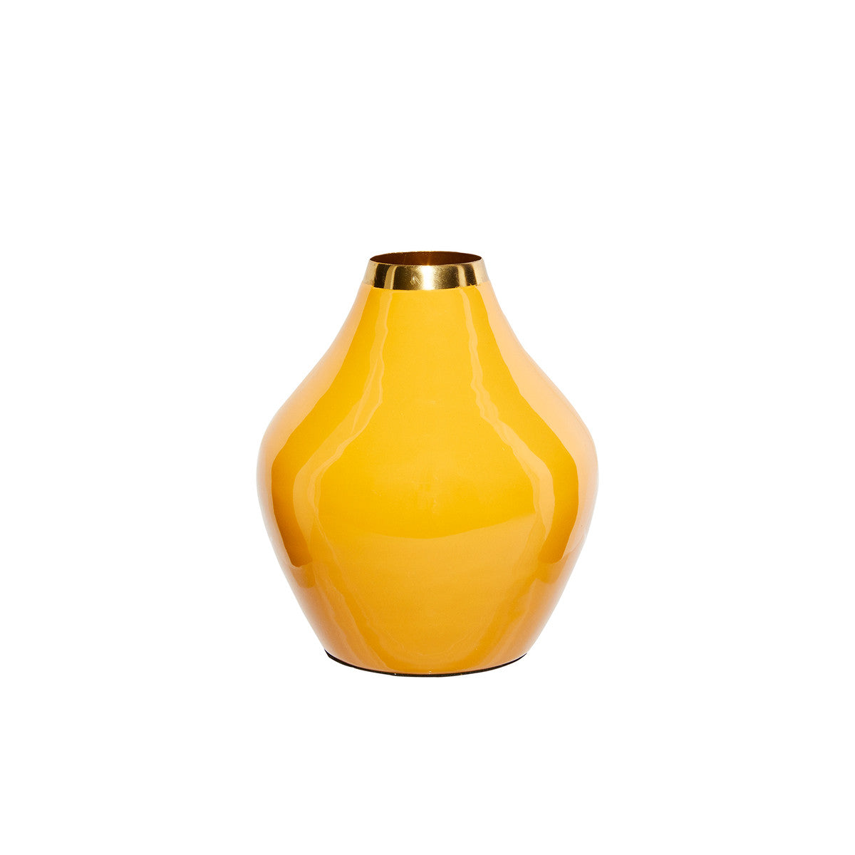 Karaca Glore Vase 19X17 Cm Yellow 153.20.01.0248