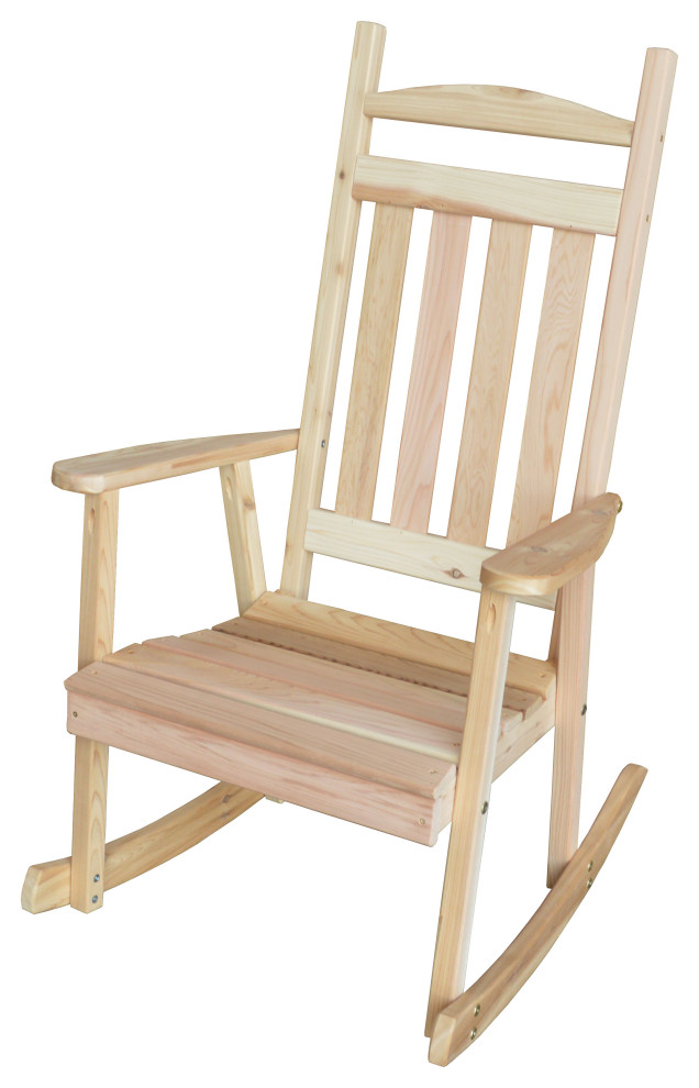 Cedar Classic Porch Rocker   Transitional   Rocking Chairs   by Furniture Barn USA  Houzz