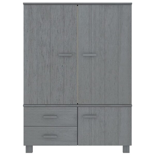 vidaXL Wardrobe Light Gray 39