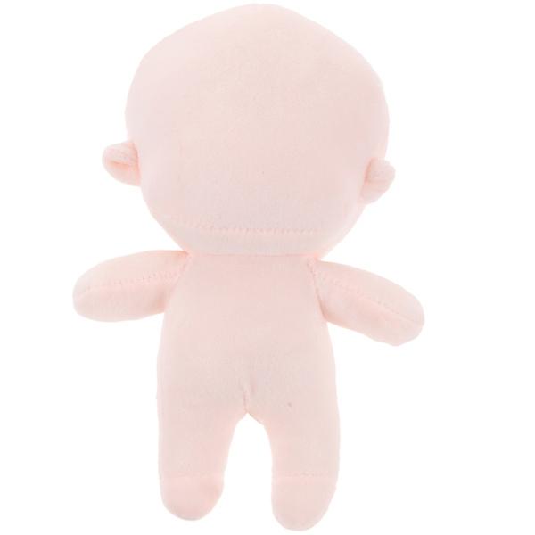 Unfinished Plush Doll Blank Body Doll Blank Doll Toy Adorable Small Plush Doll Lovely Human Doll