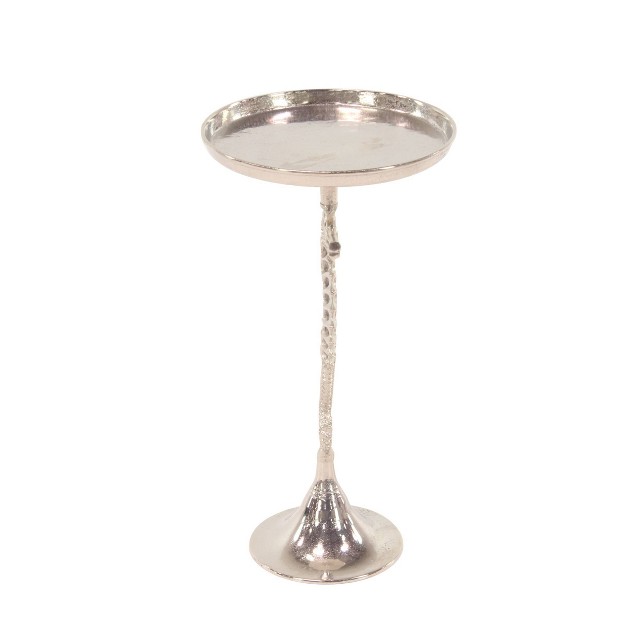 Seahorse Accent Table Silver Olivia amp May