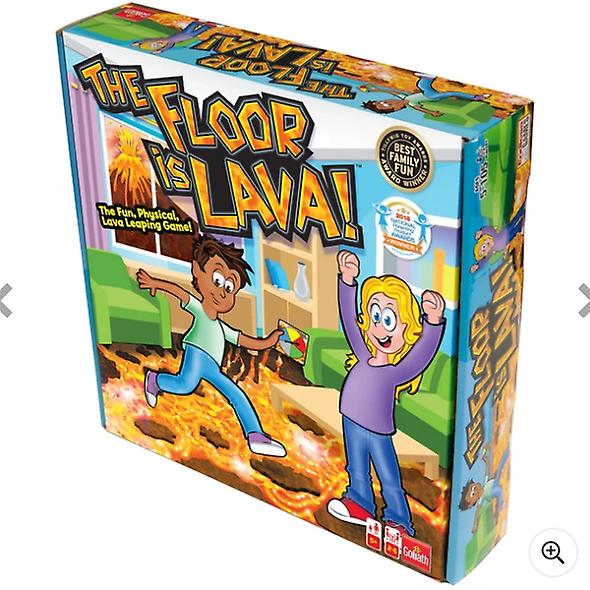 The floor is lava board game