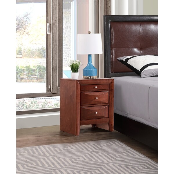 Marilla 3-Drawer Nightstand (28 in. H x 17 in. W x 23 in. D) - - 35993878