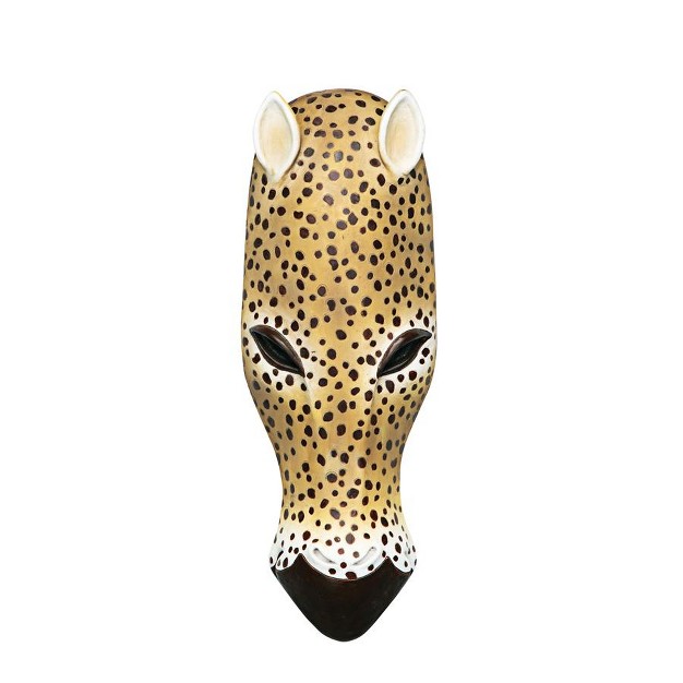 Design Toscano African Serengeti Animal Wall Mask Jaguar