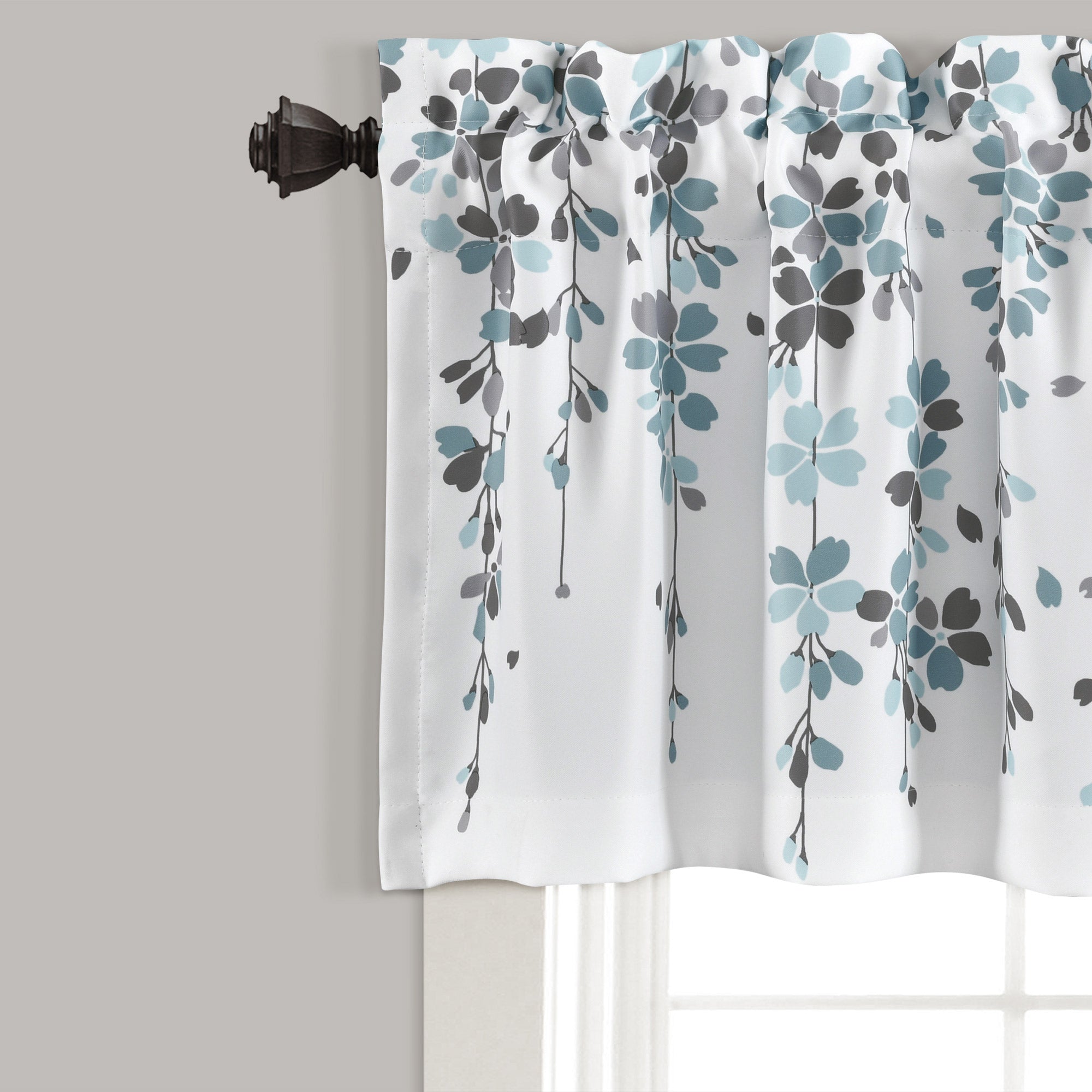 Weeping Flower Room Darkening Valance