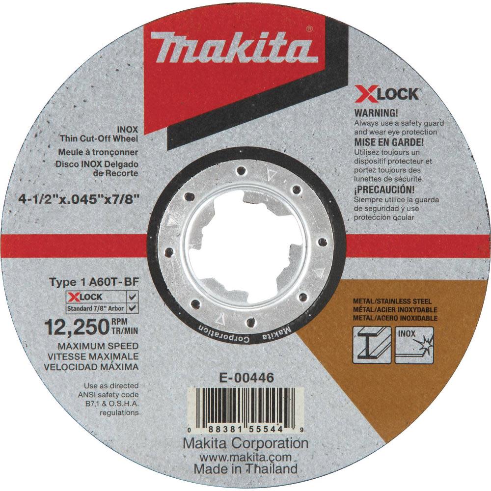 Makita X-LOCK 4-1/2