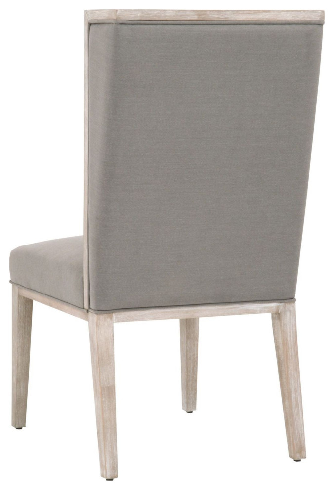 Essentials For Living Traditions Martin Wing Chair in Grey   Set of 2   Farmhouse   Dining Chairs   by Unlimited Furniture Group  Houzz