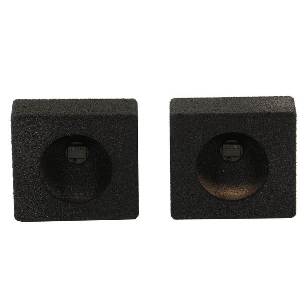 Bedliner Spray Car Speaker Box Enclosures Pair 2 Pack