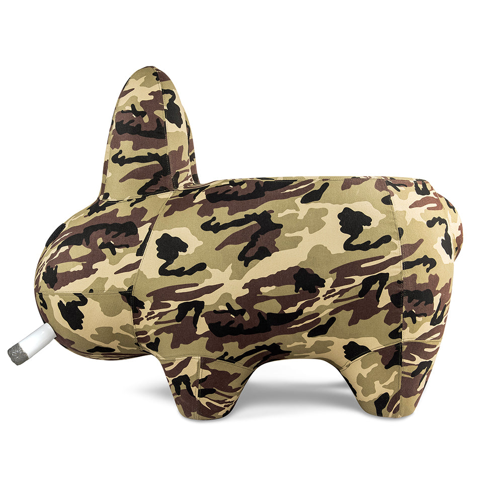 Art Giant Camo Smorkin' Labbit Stool by Frank Kozik (PRE-ORDER)