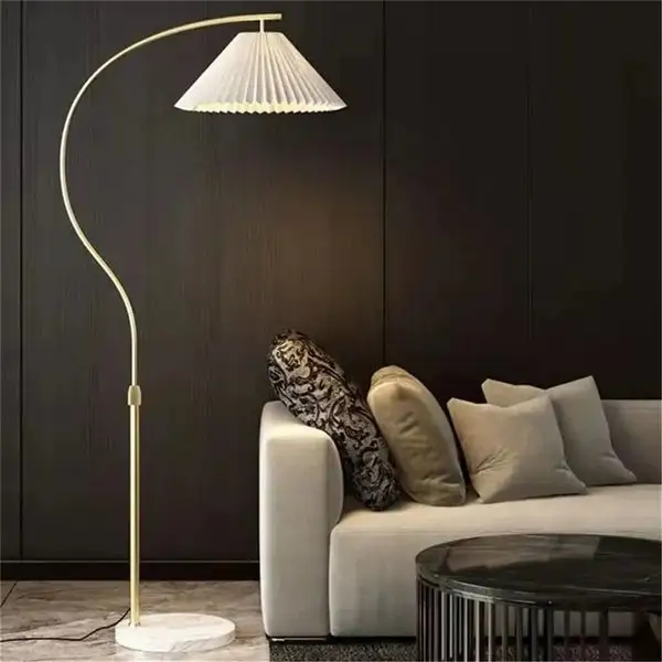 63 Inches Arched Floor Lamp for Bedrooms and Living Rooms