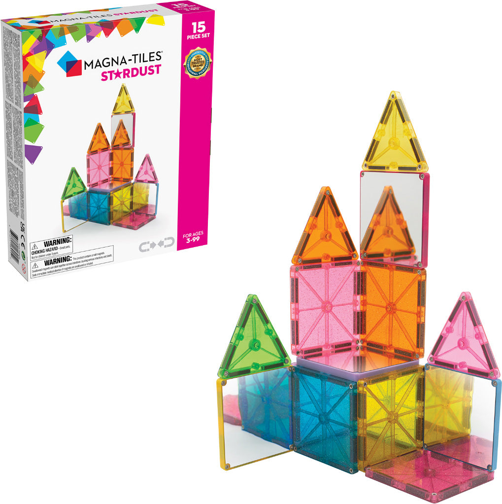 Magna-Tiles® Stardust 15 Piece