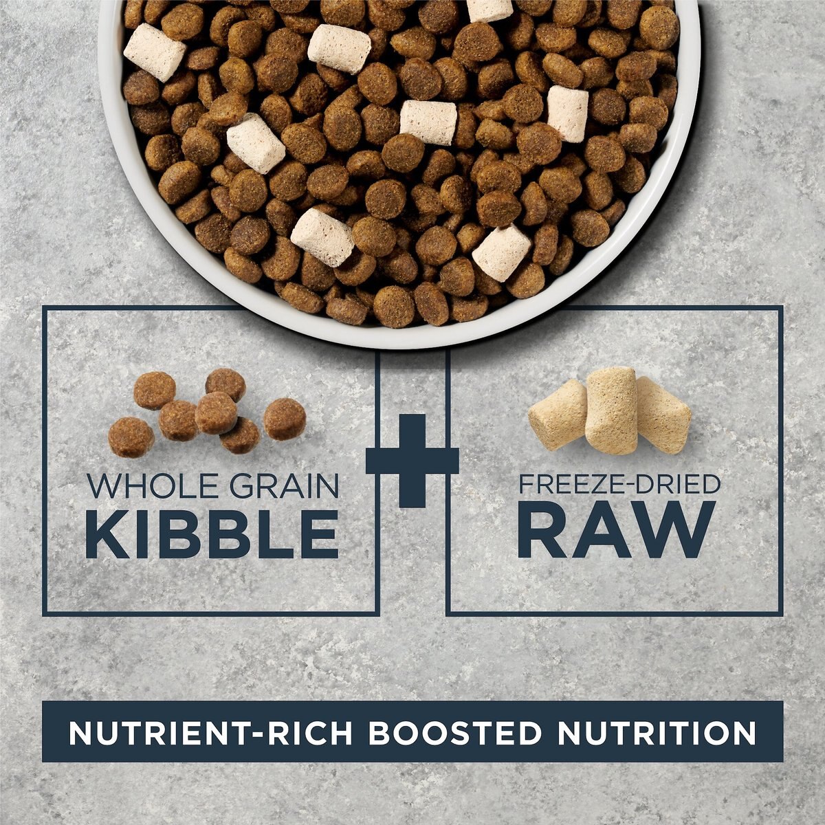 Instinct Raw Boost Whole Grain Real Salmon and Brown Rice Recipe Freeze-Dried Raw Coated Dry Dog Food