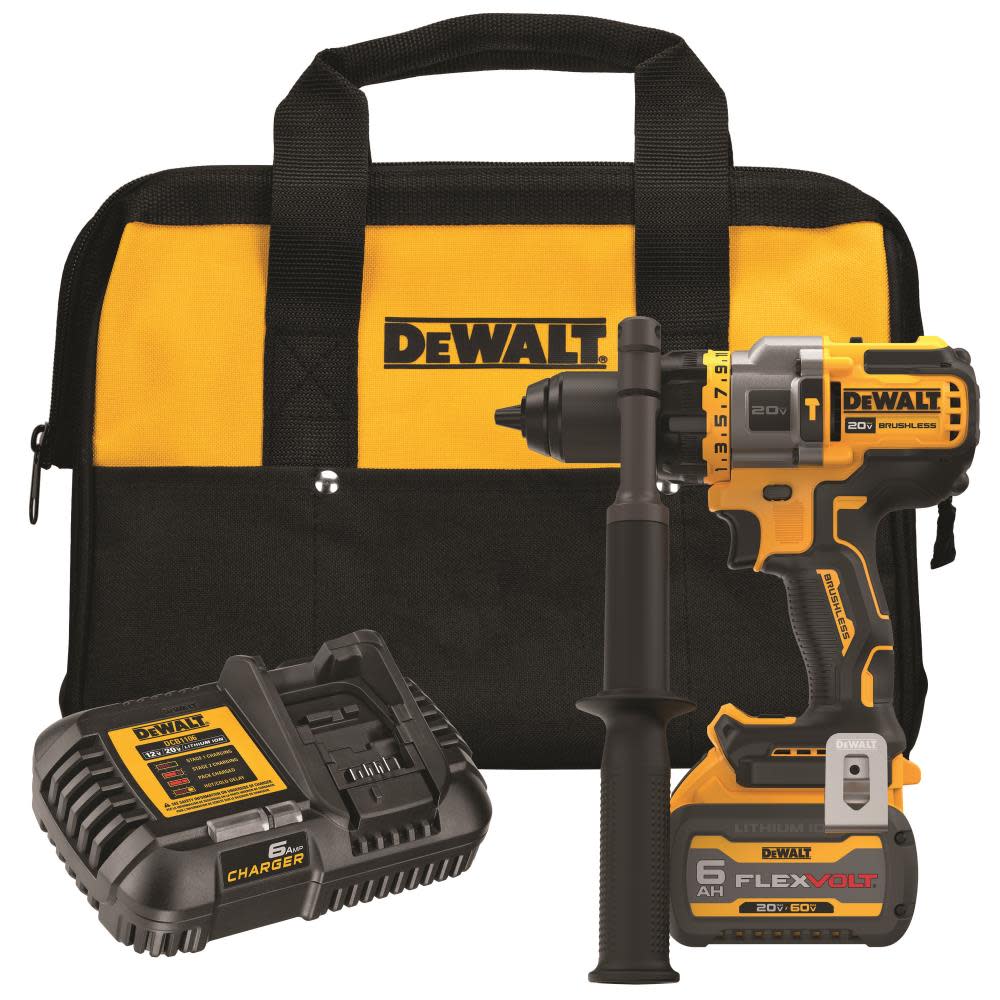 DEWALT 20V MAX 1/2 Hammer Drill/Driver with FLEXV ADVANTAGE Kit DCD999T1 from DEWALT