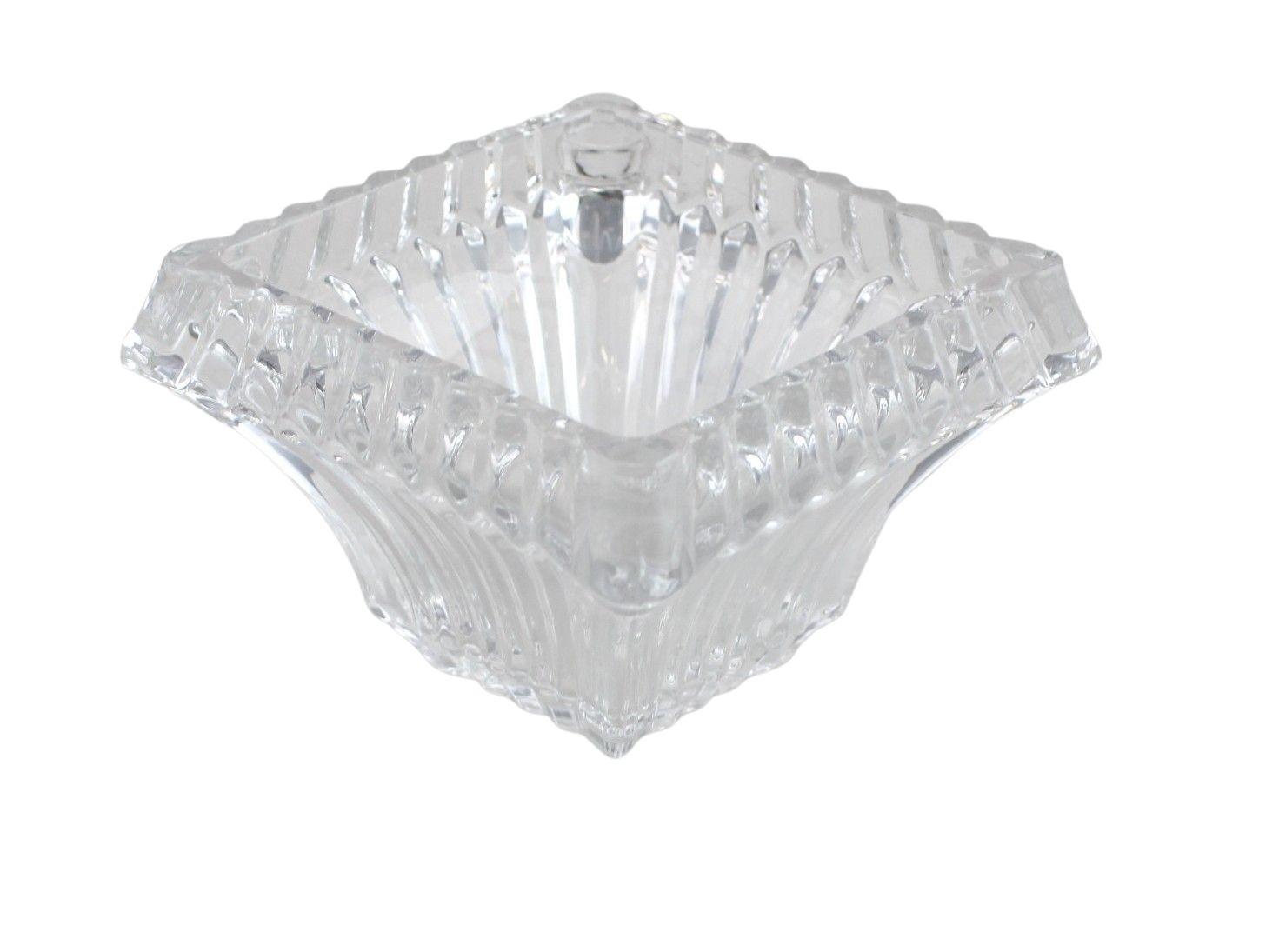 Dome Shape Glass Sugar Serving Bowl with Lid Candy Dish With Cover