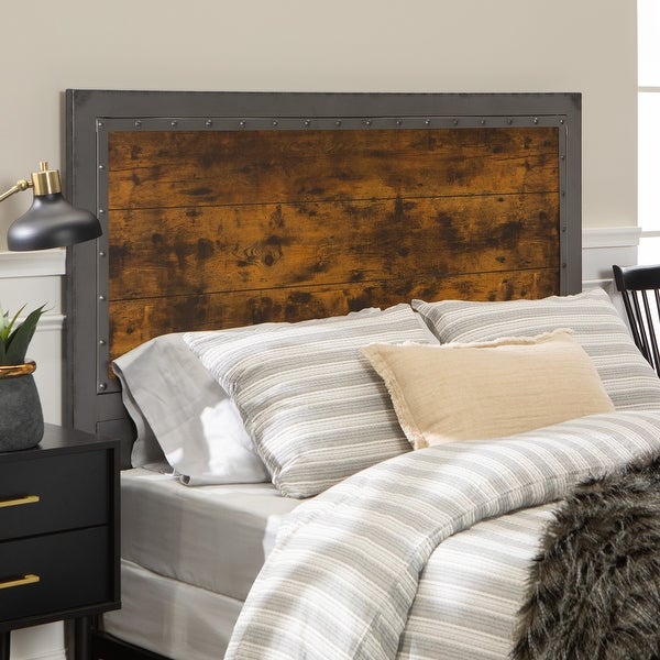 Middlebrook Santos Queen Rustic Panel Headboard - - 18000057