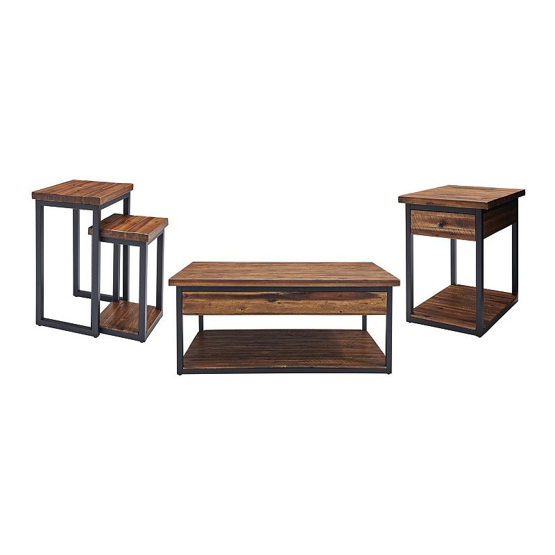 Alaterre Furniture Claremont Table 4-piece Set