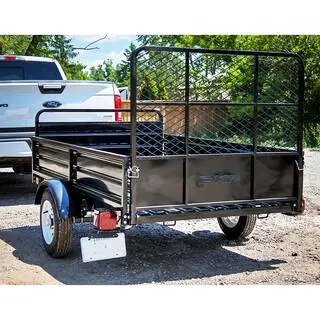 DK2 4.5 ft. x 7.5 ft. Single Axle Utility Trailer Kit with Drive-Up Gate MMT5X7-DUG