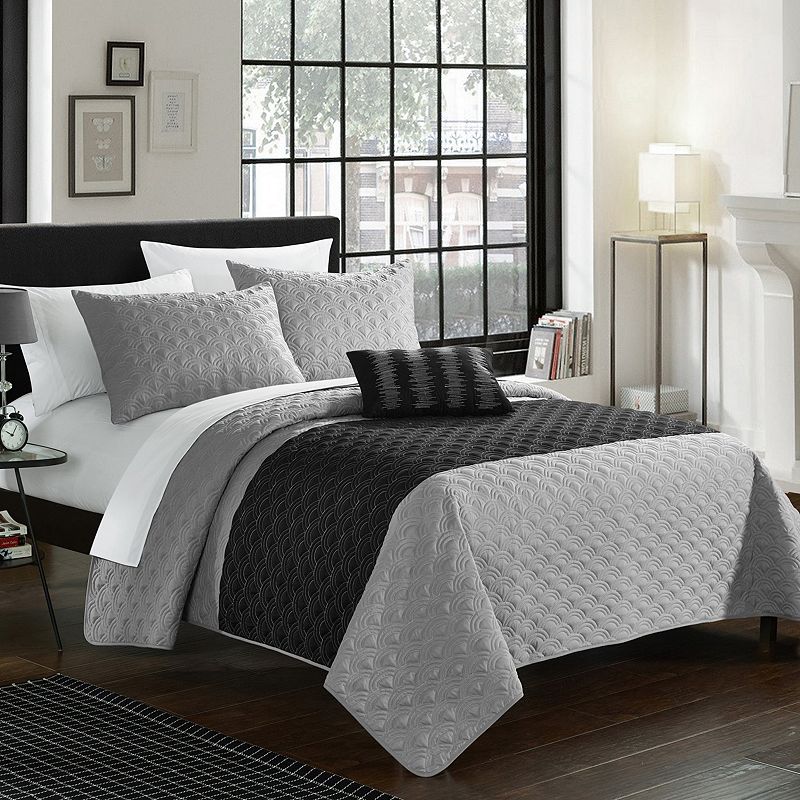 Chic Home Dominic 4-piece Quilt Set