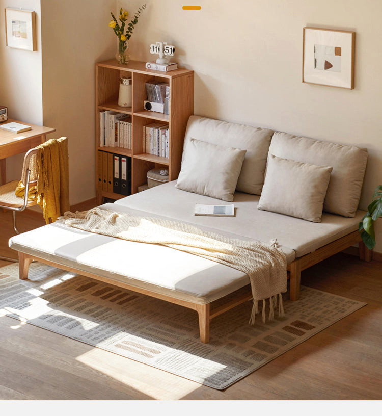 North American oak Solid Wood Sofa Bed   Transitional   Sleeper Sofas   by GVAwood  Houzz