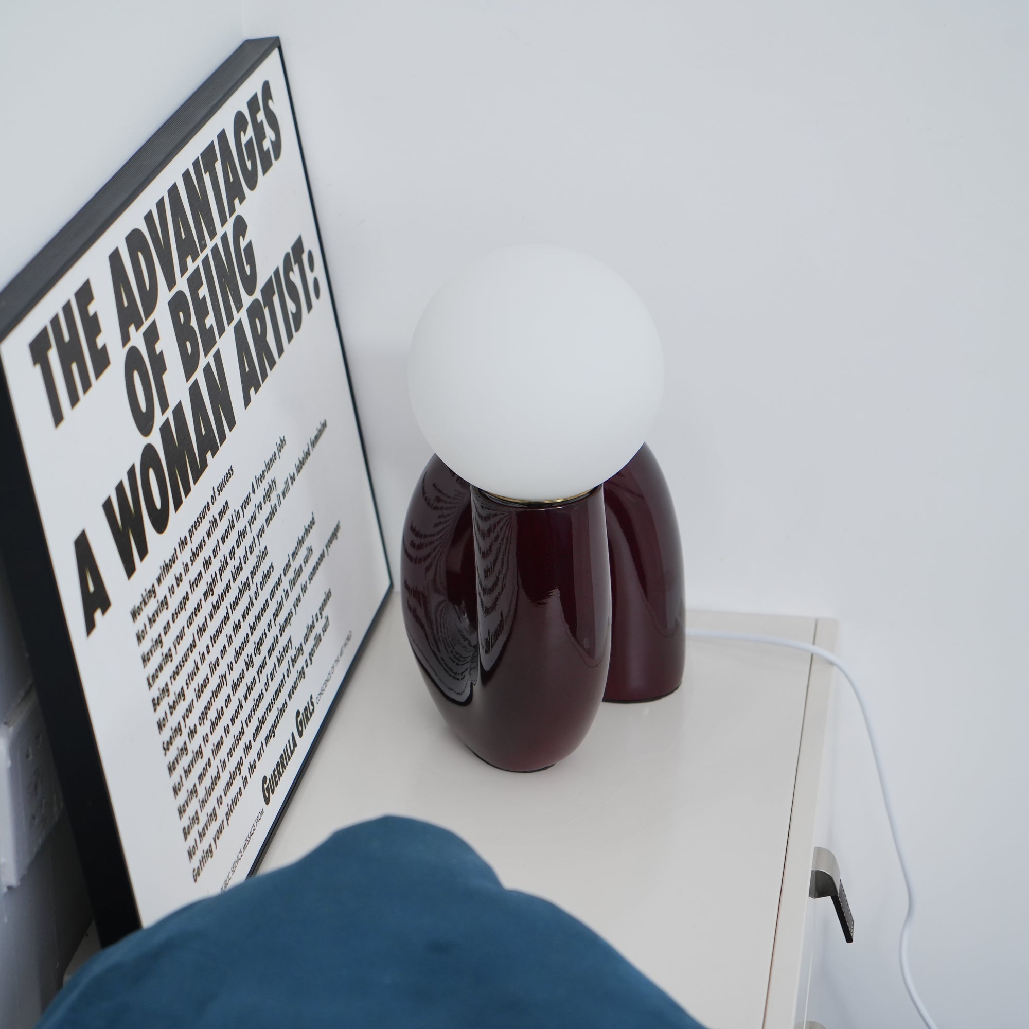 Playful N Shape Table Lamp